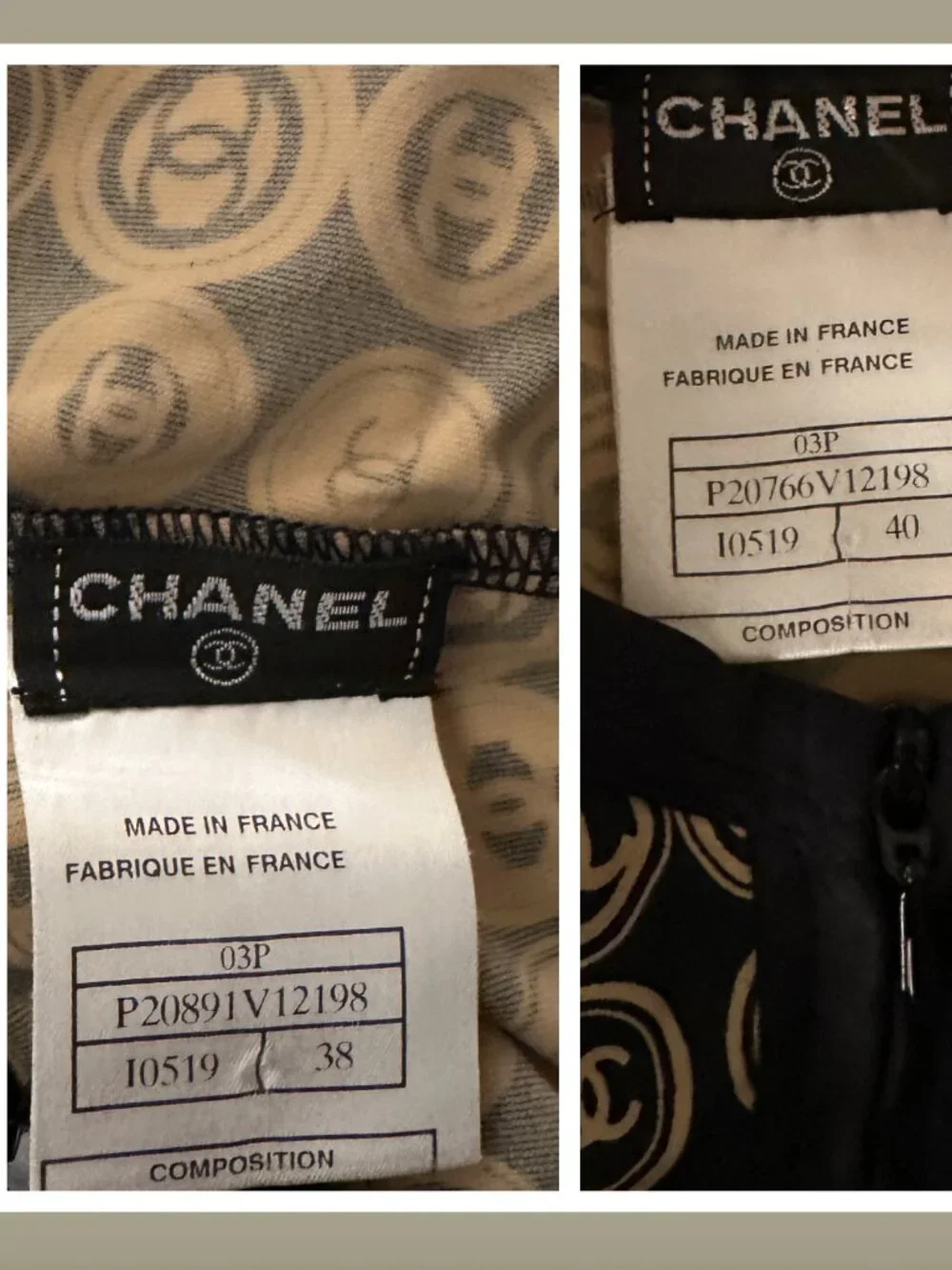 EUC Rare Chanel Coin Medallion Vintage Skirt Jacket Set 38/40
